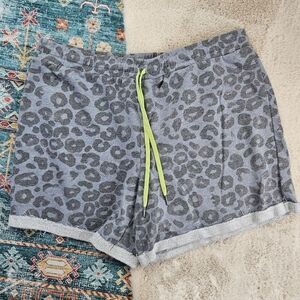 Cato Active Animal Print Lounge Shorts 18/20W